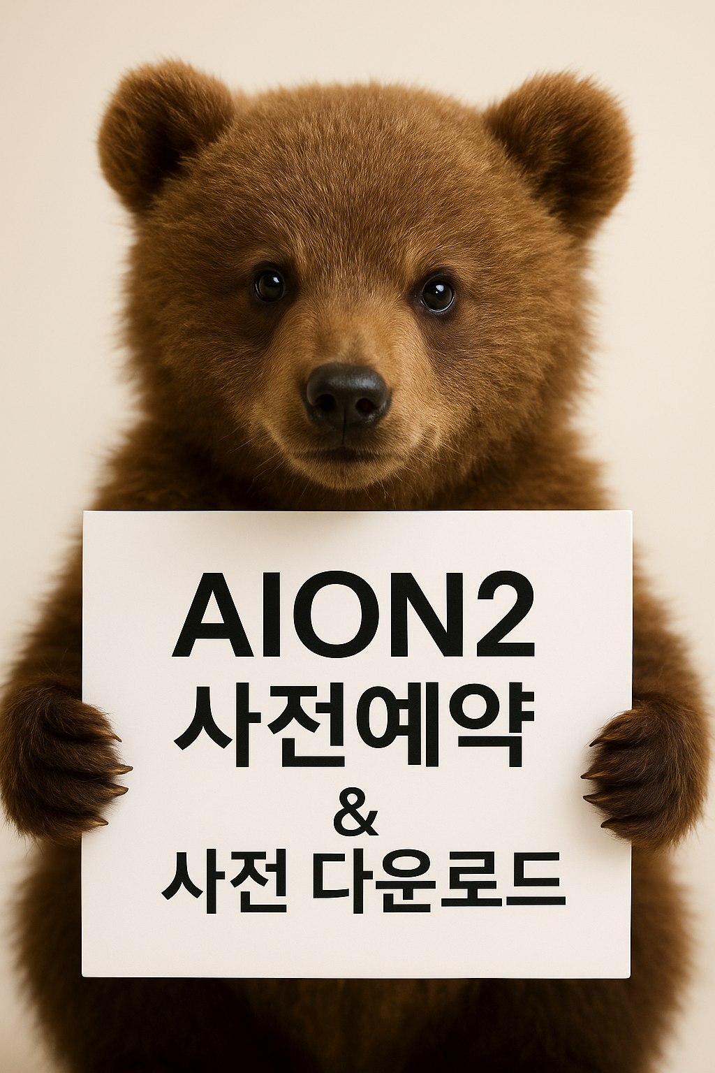 아이온2 사전예약 다운로드